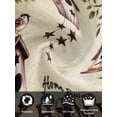 thumbnail image 7 of Sweet Home Cloth Napkins Set of 8 Reusable Dinner Napkins, Western Stars Bird Houses Country Vintage Cocktail Napkin Washable Table Napkins for Wedding/Holiday Party/Baby Shower 20"x20", 7 of 7