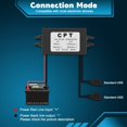 thumbnail image 4 of ORUYROP Convertisseur DC 12V à 5V 3A 15W Module de Conversion USB, Régulateur DC à DC Convertisseur de Puissance pour Voiture avec 2 Adaptateurs de Sortie USB, 4 of 7