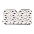 thumbnail image 7 of Fotbe Dachshund Dog Car Windshield Sunshade | Sun Visor Protector Front Window Shade, Keeps Out UV Rays, Keeps Your Vehicle Cool-Medium, 7 of 7