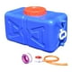 thumbnail image 1 of Contenedor de almacenamiento de agua potable Cubo de almacenamiento horizontal A prueba de fugas Gran capacidad azul 30 kg, 1 of 9