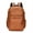 Light Brown, variant on Retro Soft Leather Men's Backpack Fashion Business Travel Computer Bag,Light Brown