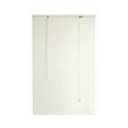 thumbnail image 2 of DESIGNER'S TOUCH 1-INCH VINYL MINI BLINDS, ALABASTER, 54X64", 2 of 2