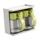 thumbnail image 3 of Caja de condimentos Macarena utensilios de cocina Tarro de especias recargable Verde, 3 of 8