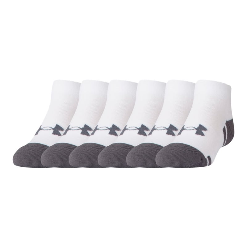 Under Armour Youth Resistor 3.0 Low Cut Socks , White/Graphite (6-Pairs) ,  Small | Walmart Canada