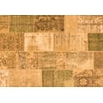 thumbnail image 1 of Ahgly Company Indoor Rectangle Patchwork Orange Transitional Area Rugs, 7' x 9', 1 of 1