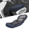 thumbnail image 6 of Tnarru Motorcycle Seat Cover Motorcycle Net Mesh Seat Full Cover Anti Slip Accessories Easy to Install Breathable for Motorbike S, 6 of 10