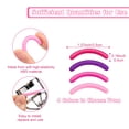 thumbnail image 3 of jesticaly 80pcs Rubber Eyelash Curler With Elastic Replacement Pads Common Size And Colorful Good Elasticity, 3 of 6