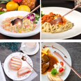 thumbnail image 3 of Western Cutlery Set 36 Piece Tableware Set Stainless Steel Dinnerware Black Spoon Fork Knife Dinner Set Complete Home Flatware, 3 of 5