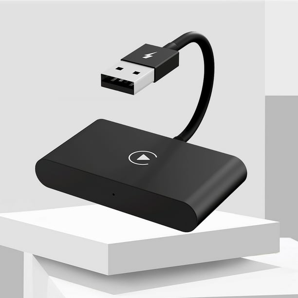 Adaptador Inalámbrico Para CarPlay Y Android Auto - Convierte Tu Conexión Por Cable En Inalámbrica - Plug And Play Para Coche