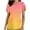 Yellow, variant on Aofany Flash Picks! Womens Nursing Scrub Tops Working Uniform Short Sleeve V Neck Workwear Blouse T-shirt with Pockets