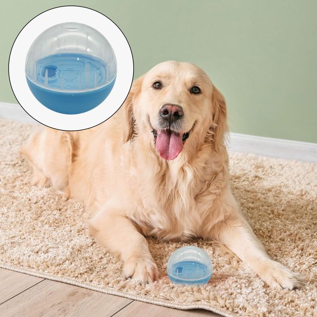 Ball Puppy Toy Dog Puzzles Balls for Small to Medium Dogs and Cats Blue