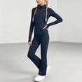 thumbnail image 3 of RFQWOVSR Girls Ballet Long Sleeve Zipper Jacket Set Dance Performance Outfit 9-10 Years, 3 of 7
