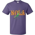 thumbnail image 3 of Inktastic Nola Mardi Gras Crayfish in Orange T-Shirt, 3 of 5