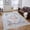 Beige & Grey, variant on SKOVNISSE 8x10 Rug – Ultra-Soft, Non-Shedding Area Rug for Living Room, Office and Bedroom | Boho Accent Machine Washable Rug – Aqua & Multi Color