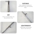 thumbnail image 4 of OUNONA Silver Workout Pull Up Bars for Fitness 1Set, 4 of 5