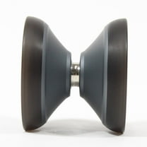 MAGICYOYO V13 Deepspin Bi-Material Yo-Yo - Aluminum Body with PC - Responsive/Unresponsive YoYo (Grey with Black PC)