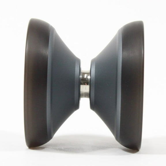 MAGICYOYO V13 Deepspin Bi-Material Yo-Yo - Aluminum Body with PC - Responsive/Unresponsive YoYo (Grey with Black PC)