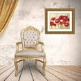 thumbnail image 3 of Levashov, Igor 14x12 Gold Ornate Wood Framed with Double Matting Museum Art Print Titled - Red Serenity and Lace II, 3 of 4