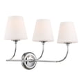 thumbnail image 4 of Crystorama Lighting - Bathroom Vanity - Sylvan 3 Light Bath Vanity in Classic, 4 of 9