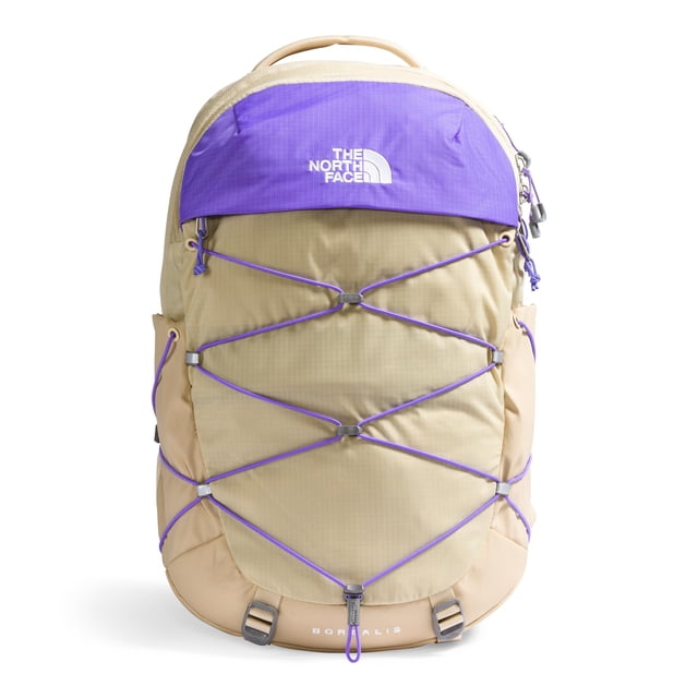 Mochila The North Face Borealis Commuter para mujer, color gris y violeta