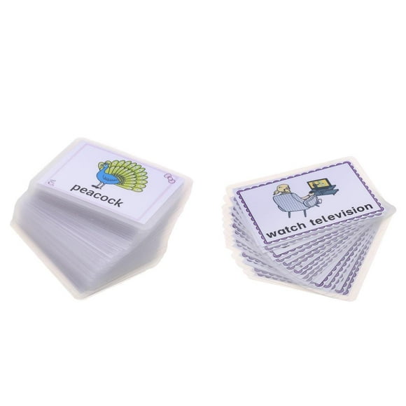 Flash de 96 Piezas para , Bebés, Preescolares, Imágenes, Comportamiento Diario Y Yotijar Tarjetas de vocabulario visual