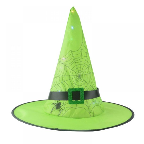 Halloween Decorations Outdoor Witch Hats with LED Lights, Halloween