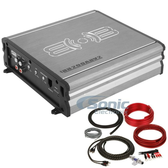 Belva BB200ABv2 500 Watt Monoblock   BAK82 Wiring Kit Class A/B Monoblock Amplifier with Amp Kit