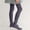 Gray, variant on Girls Tights with Ankle Bow - Ribbed Opaque Footed, Stretchy for School and Party, Pink, 0-11 Years,Size 6-12 Months