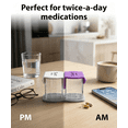 thumbnail image 2 of Extra Large Pill Organizer – Weekly Pill Box 7 Day AM PM for Big Vitamins & Supplements, Large Capacity Medication Dispenser with 7 Detachable Compartments, XL Pill Organizer 2 Times a Day, 2 of 8