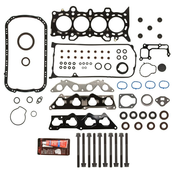 Evergreen FSHB4034 Full Gasket Set Head Bolts Fit 01-05 Honda Civic VTEC EX HX Si 1.7 D17A2 /D17A6