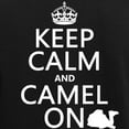 thumbnail image 3 of CafePress - Keep Calm And Camel On Pajamas - Women's Short Sleeve Print T-Shirt and Pants Dark Cotton Pajama Set, 3 of 7