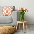 thumbnail image 2 of Simply Daisy 26" x 26" Tropical Orange Polyester Throw Pillow, 2 of 3