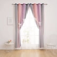 thumbnail image 3 of Cortinas Yancorp con Estrella Calada para Habitación Infantil de Niñas 180x213 cm, 3 of 8