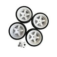 thumbnail image 1 of ZheElen 4 Pcs Pneus en Caoutchouc Drift avec Moyeux de Roue pour WPL D12 RC Trucks Style 4, 1 of 9