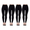 thumbnail image 1 of Pack 4 Colores Leggins Faja Termicos Afelpados Unitallas Yog LOLE  Leggings, 1 of 5