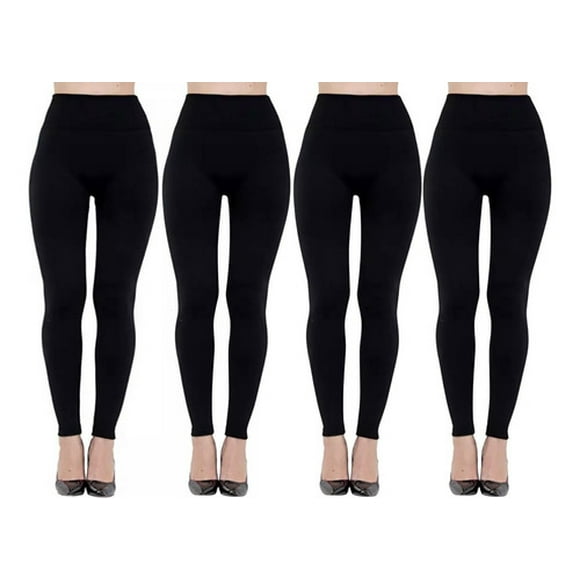 Pack 4 Colores Leggins Faja Termicos Afelpados Unitallas Yog LOLE Leggings
