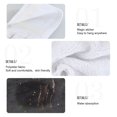 thumbnail image 2 of Yayeee Kitchen Hanging Hand Towels Set of 2 with Loop Bathroom Absorbent Tie Towel, Black Watercolor Space, 2 of 7