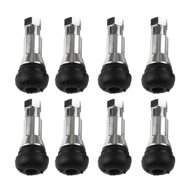 de vástago de válvula de neumático sin cámara de metal de 8 piezas 20008 46 mm para camión DYNWAVEMX Vástago de válvula de neumático de latón TR48E