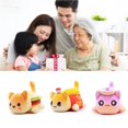 thumbnail image 3 of Vogacara Sándwich Fritas Donut Juguetes de peluche Muñeca de dibujos animados 25 cm Estilo lindo Colección de animales suaves Juguetes Fiesta de Animales de peluche y juguetes de peluche Emparedado Vogacara FN006829-01, 3 of 6