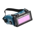 thumbnail image 1 of Gafas de soldador de atenuación automática Protección ocul antiañazos Pantallas de soldadura Casco Ojos de seguridad Gafas pa soldador Azul negro Sunnimix Gafas de soldador, 1 of 8