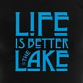 thumbnail image 3 of CafePress - Life Is Better At The Lake Pajamas - Women's Short Sleeve Print T-Shirt and Pants Dark Cotton Pajama Set, 3 of 7