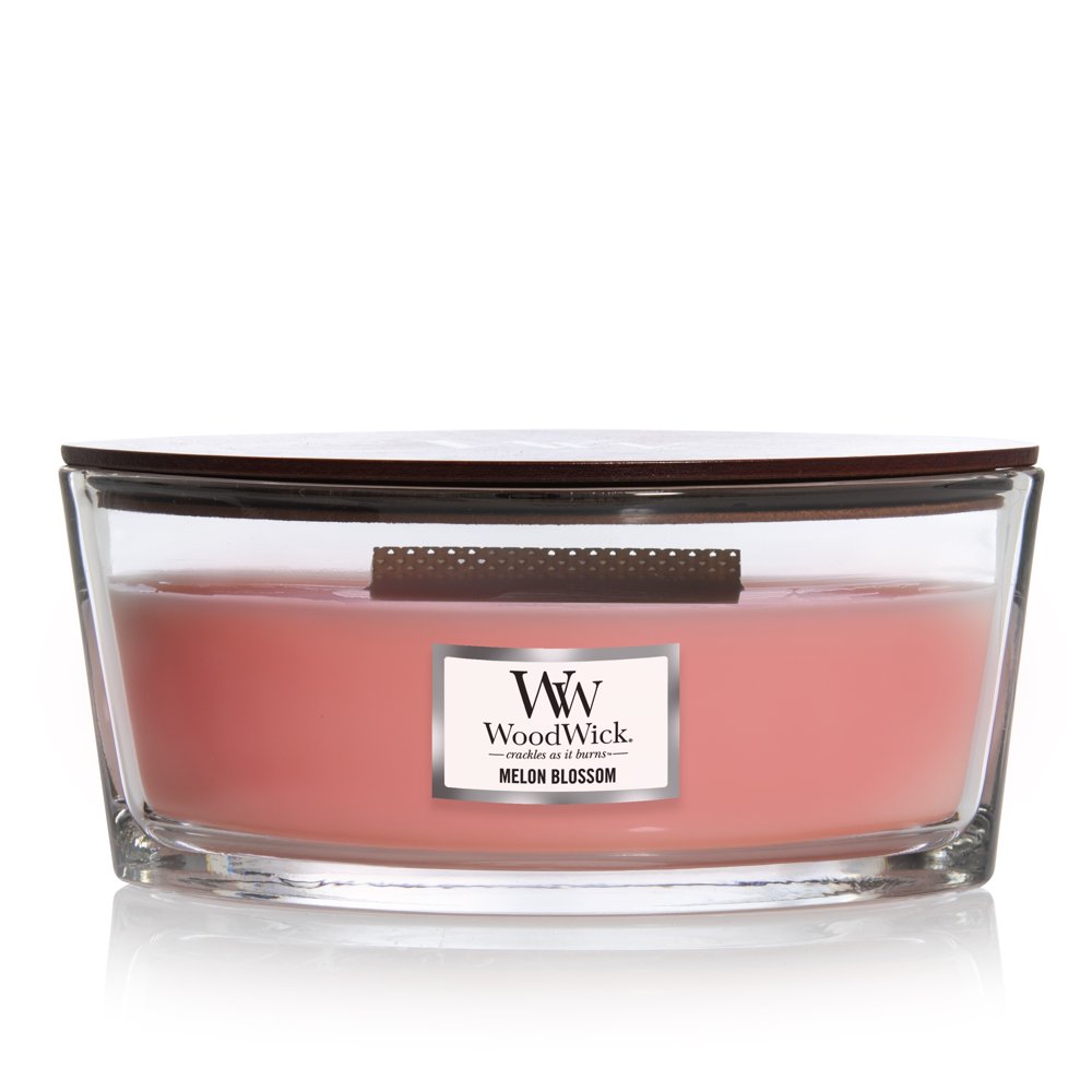 WoodWick Melon Blossom Ellipse Candle