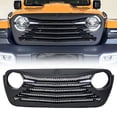 thumbnail image 1 of AMERICAN MODIFIED Grille Tomahawk avec Rallonge pour Jeep Wrangler/Gladiator 18-23, 1 of 8