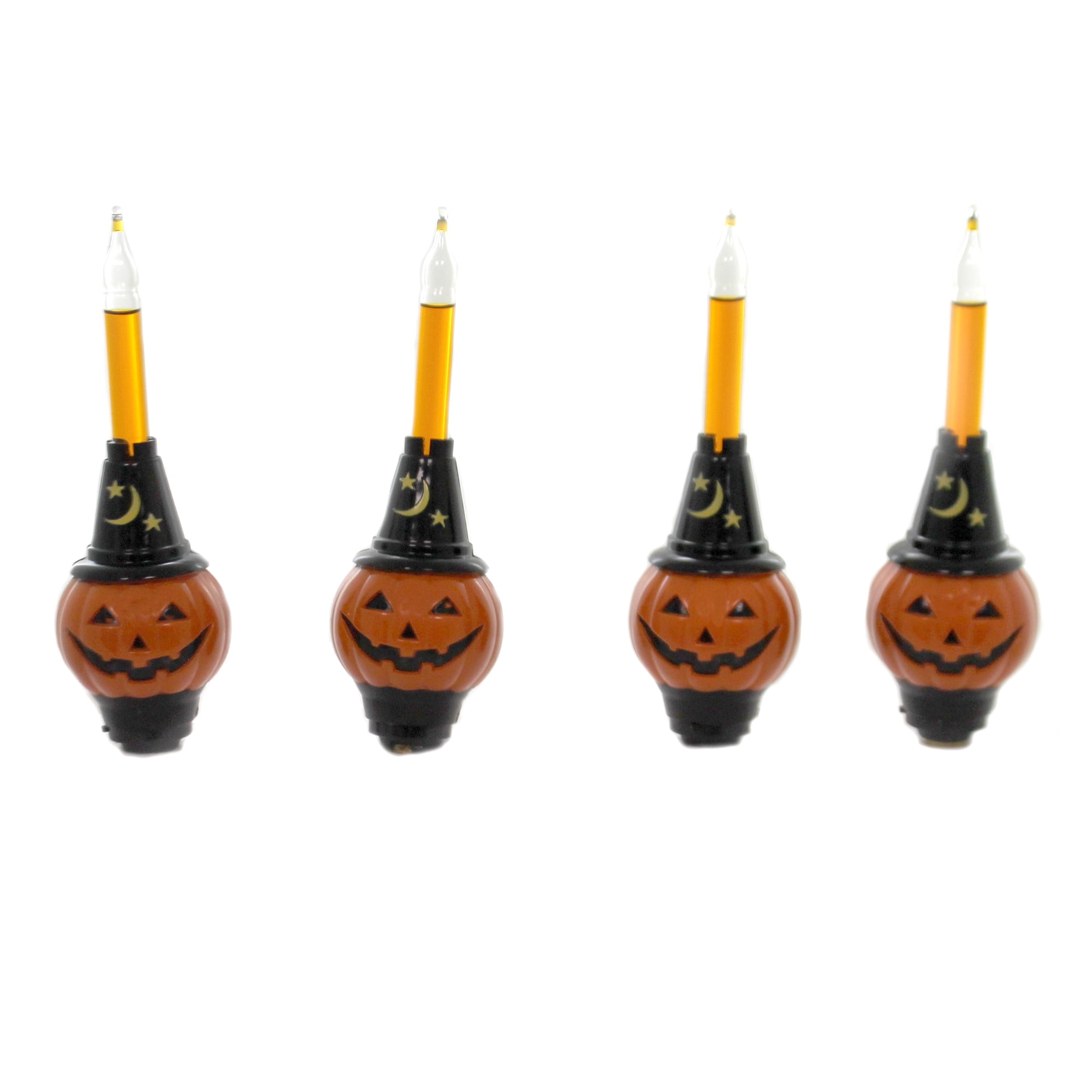 Christopher Radko PUMPKIN BUBBLE LIGHTS ST/4 Replacement Bulb Halloween