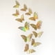 thumbnail image 5 of De Pegatinas De Pared De Mariposa 3D, Decoración De Mariposa Hueca, Manualidades Decorativas Artesanales Para Dormitorio Y Decoración Para Sala De Estar 12 Unidades/Juego Yuarrent HA042602-04, 5 of 5