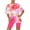 1-1-Multicolor, variant on Womens Summer Pajamas Short Lightweight Plus Size Tie-Dye Short Sleeve T-Shirt 2 Piece Shorts Loungewear 2XL Multicolor