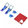thumbnail image 3 of Clip de bloqueo de gancho de seguridad Universal para coche y camión, liberación rápida, pequeño, azul, 3 of 8