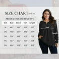 thumbnail image 6 of LANREMON Womens Plus Size Tops Long Sleeve Shirts V Neck Textured Keyhole Gathered Knit Tunic Loose Fall Blouses, 6 of 6