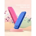 thumbnail image 4 of 1pc 10 Holes Plastic Harmonica, Colorful C Major Harmonica For Beginner Adults And Kids, Music Instrument Toy, 4 of 4