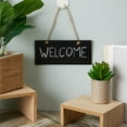 thumbnail image 3 of 6 Pack Small Hanging Chalkboard Signs for Weddings, Restaurants, Home Decor (7x3 In), 3 of 8